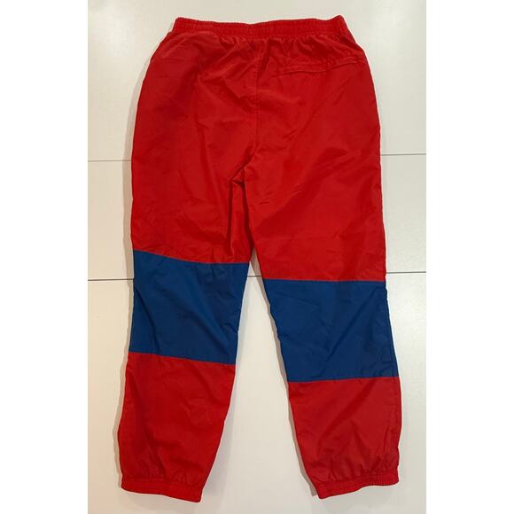 Full Send Nelk Boys Nylon Logo Joggers May 2021 Release Red & Blue Sz Large (34) - Picture 10 of 12